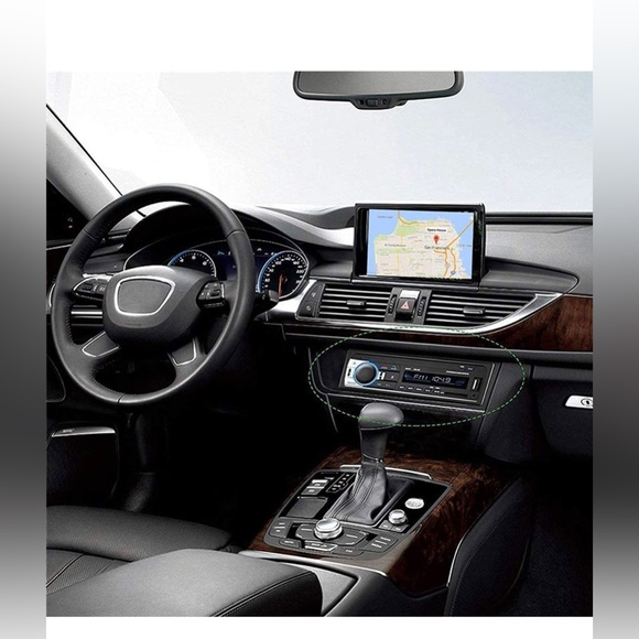 Aigoss Bluetooth Car Stereo, 4x60W Car Audio FM Radio, MP3 Player USB/SD PORT🎶 - Picture 9 of 16